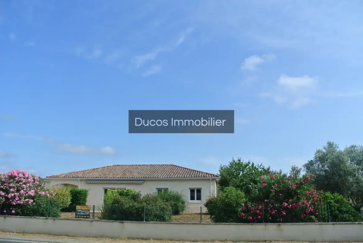 Maison de plain-pied à Beaupuy proche du lac - 273000 EUR 