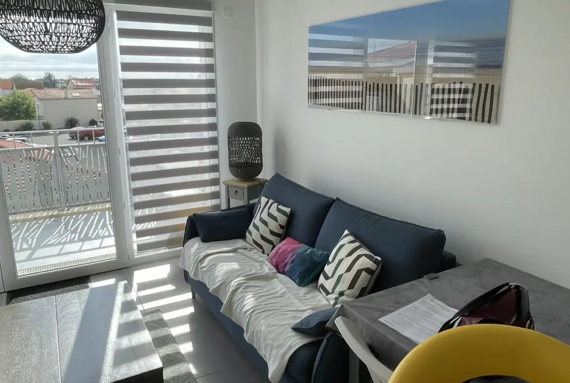 À vendre : Appartement T2 lumineux avec terrasse à Chatelaillon Plage 