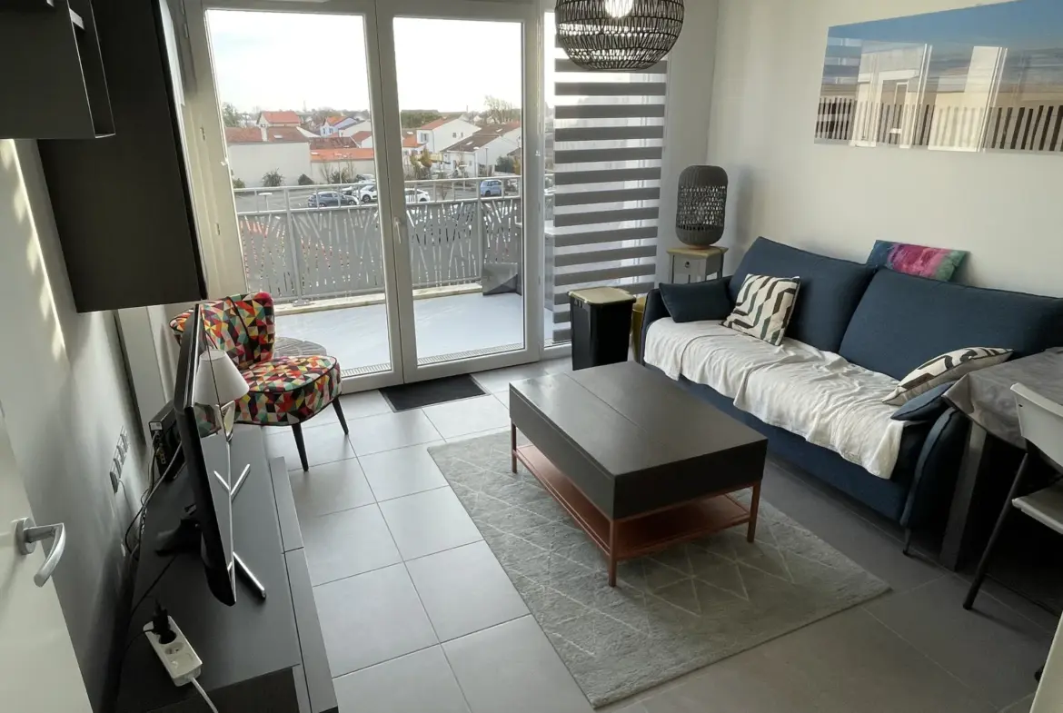 À vendre : Appartement T2 lumineux avec terrasse à Chatelaillon Plage 