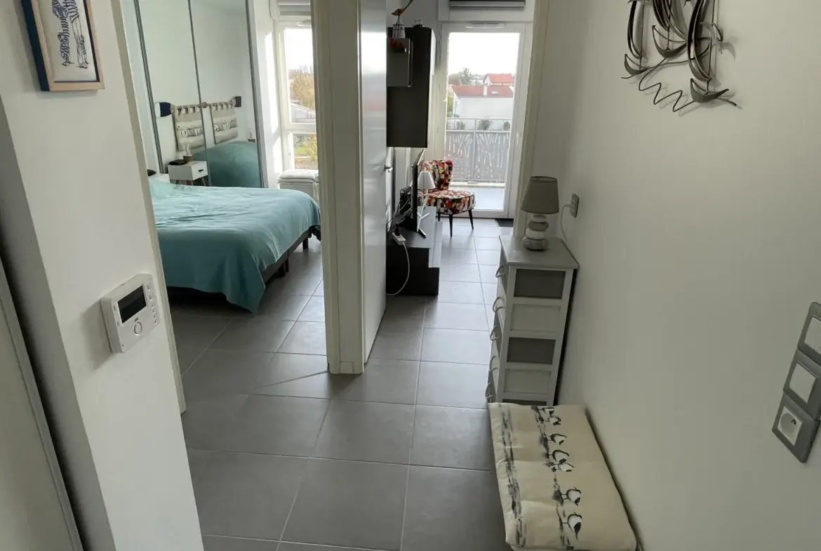 À vendre : Appartement T2 lumineux avec terrasse à Chatelaillon Plage 