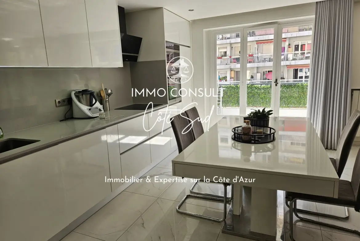 À vendre : Appartement 3 pièces rénové à Nice - 85,72 m² 