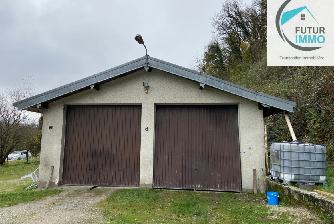 Maison avec Local Commercial à Bourguignon - Idéal Artisans 