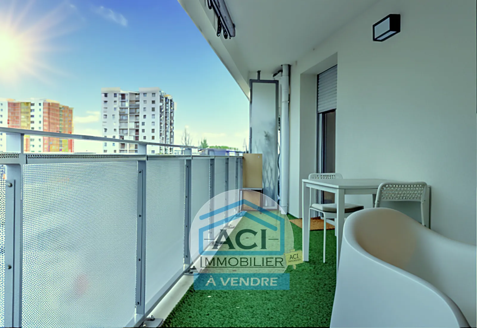 À vendre : Appartement T2 lumineux avec terrasse à Saint Priest 