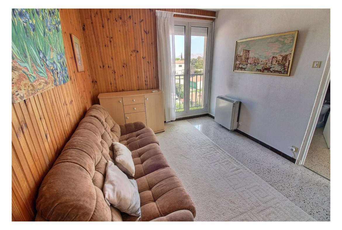 À vendre : Appartement lumineux de 3 pièces à Gardanne avec garage et cave 