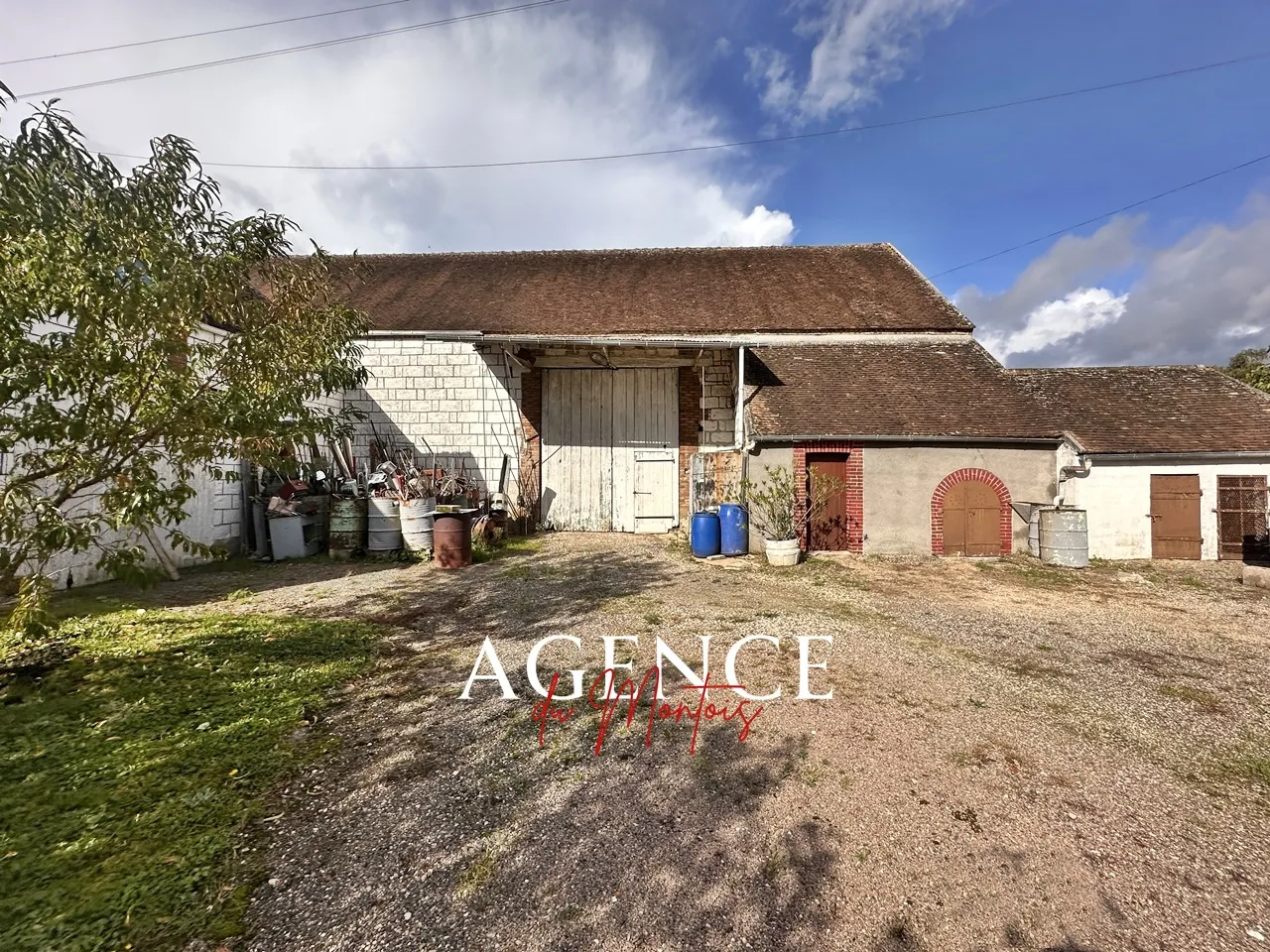 Maison bourgeoise à Sergines sur 2635 m2 à rénover 