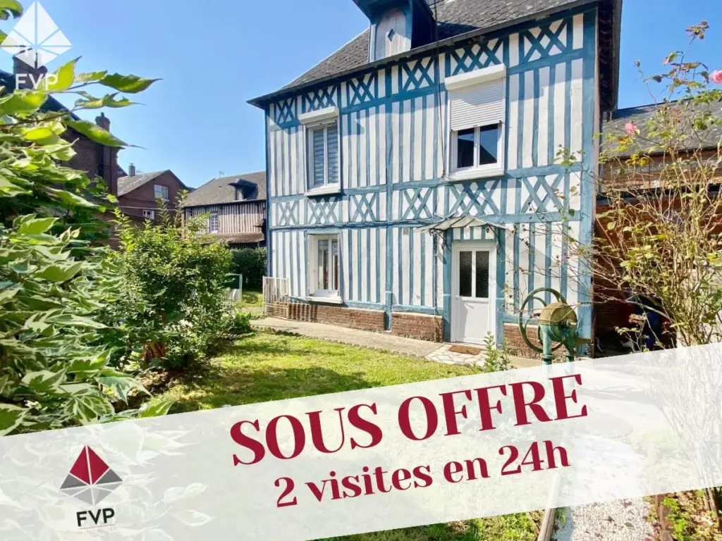 Maison Normande à Doudeville - 2 chambres, 56 m², prête à louer