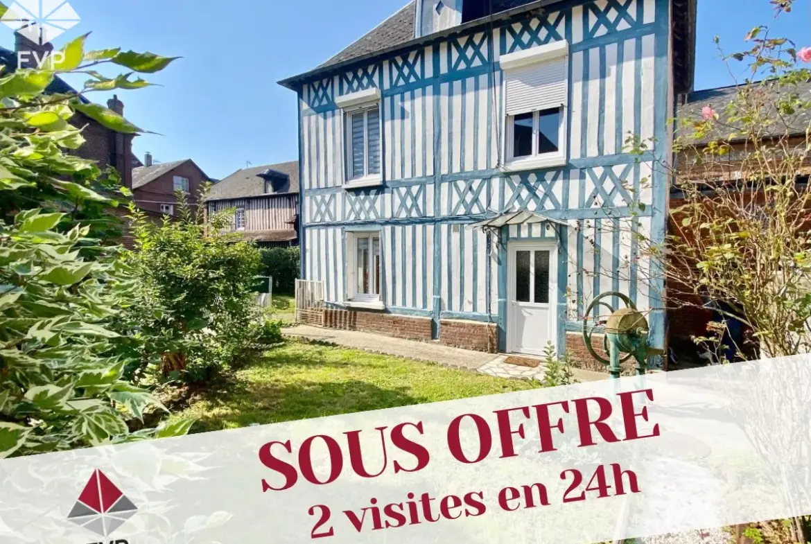 Maison Normande à Doudeville - 2 chambres, 56 m², prête à louer 