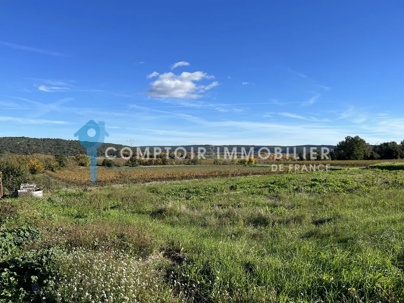 À Vendre : Terrain à Bâtir 1072 m² Entre Uzès et Nîmes 