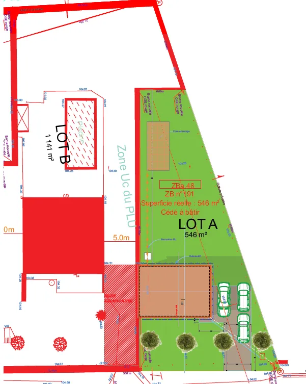 Terrain à bâtir de 550 m² à Bazainville, Yvelines à vendre 