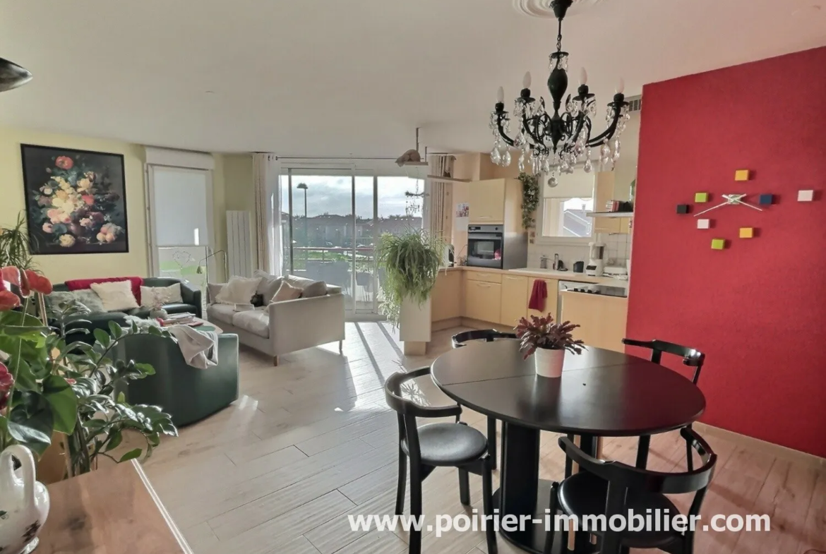 Appartement type 3 à vendre à Douvaine - 68 m² avec balcon 