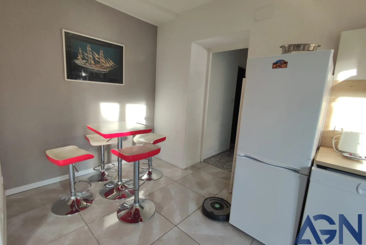 À vendre : Appartement T4 de 70,86 m² à Agde avec deux balcons 