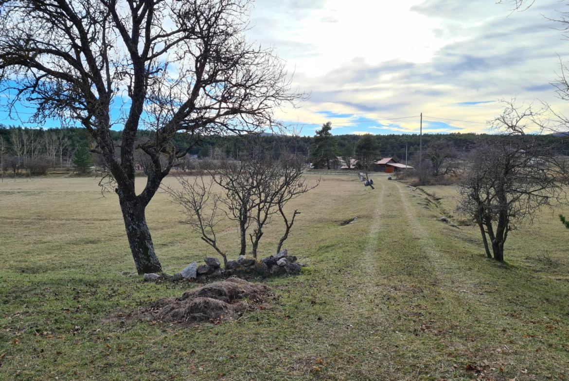 Charmante bergerie rénovée à Caussols sur 1 hectare 