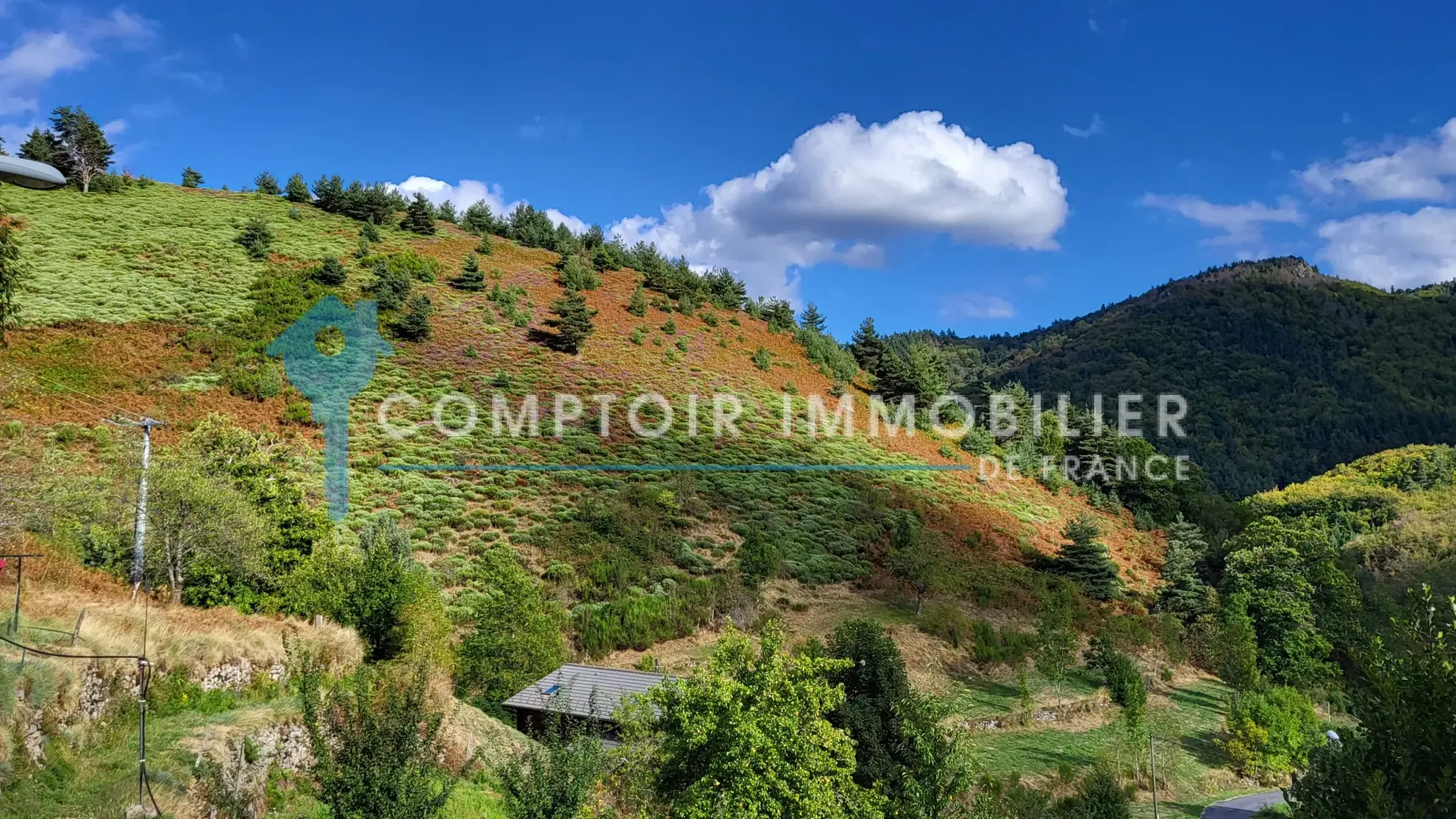 Maison à vendre au Chambon avec deux appartements et vue panoramique 