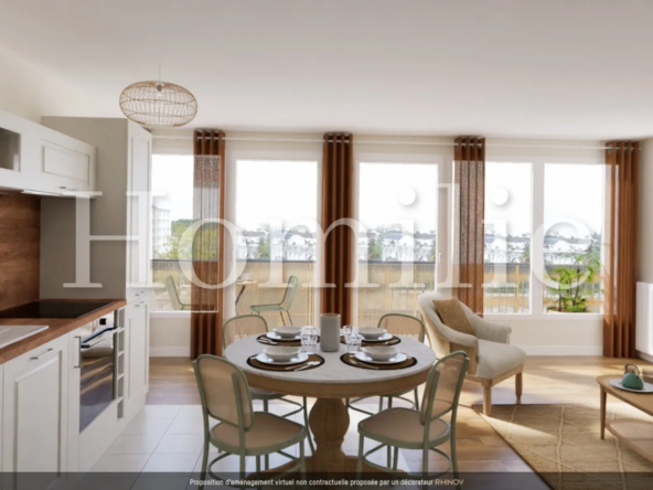 Appartement lumineux avec vue panoramique à Joué-lès-Tours