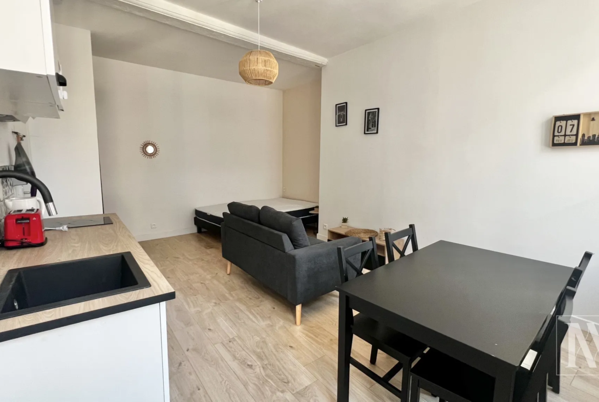 Vente d'un studio meublé de 32 m² au centre-ville de Troyes 