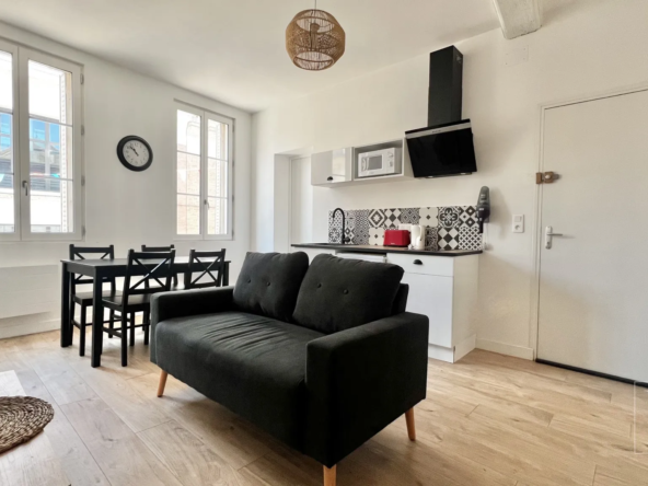 Vente d'un studio meublé de 32 m² au centre-ville de Troyes