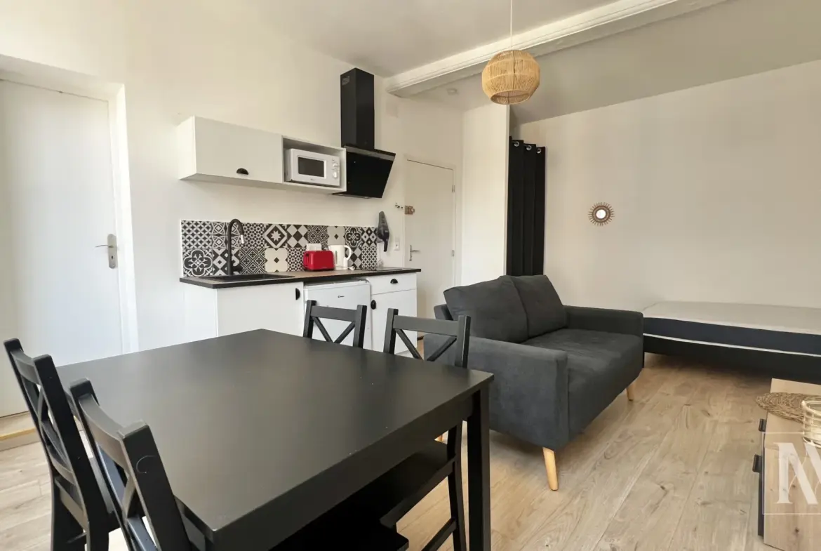 Vente d'un studio meublé de 32 m² au centre-ville de Troyes 