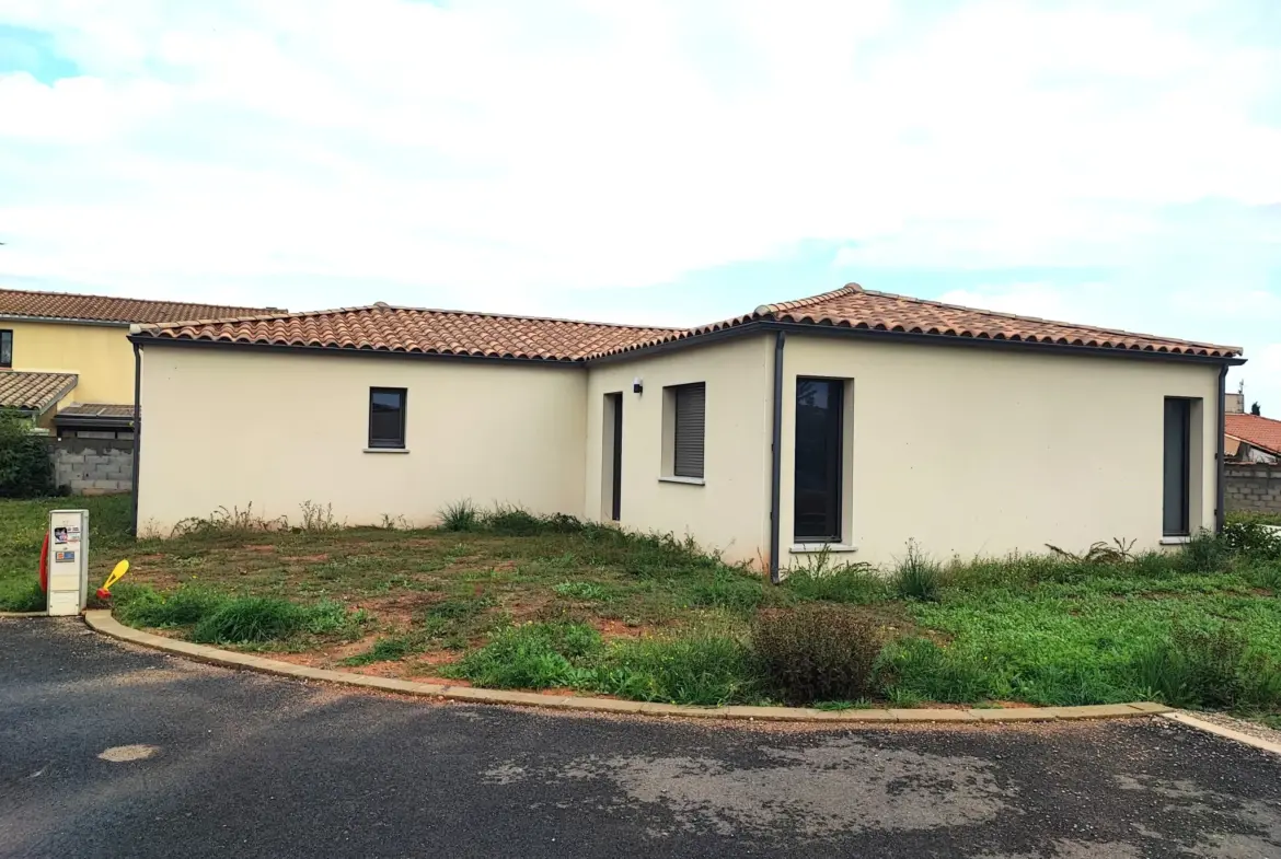 Villa moderne de 2023 à Lézignan - 3 chambres avec garage 