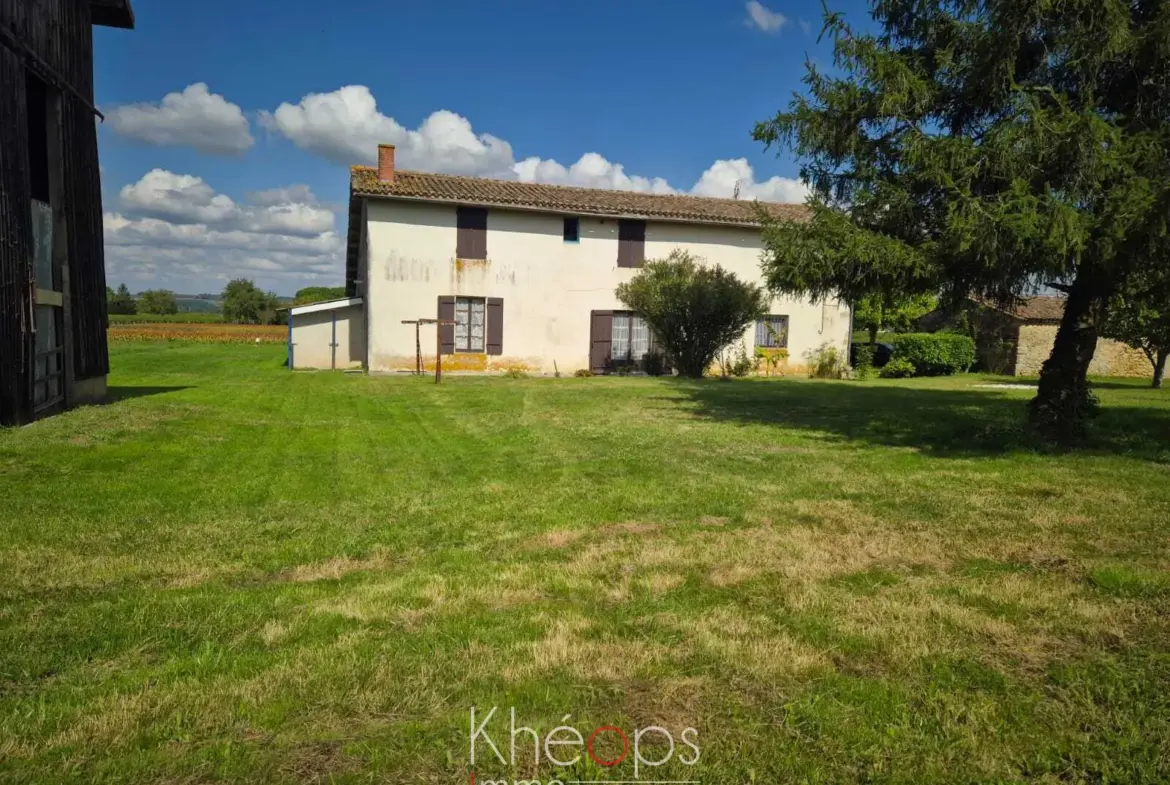 Ancienne ferme à rénover à Langon (33210) – 295 000 € 