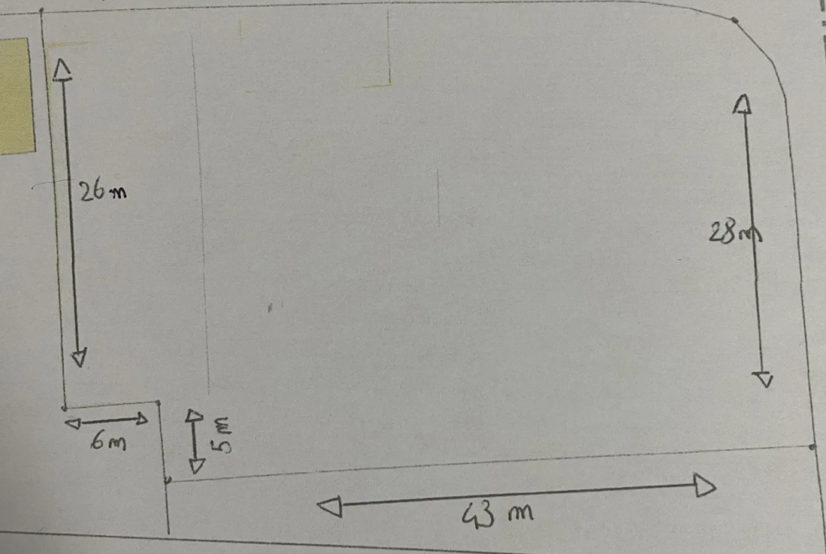 Terrain constructible de 1487 m² à vendre à Saint Sulpice sur Lèze 