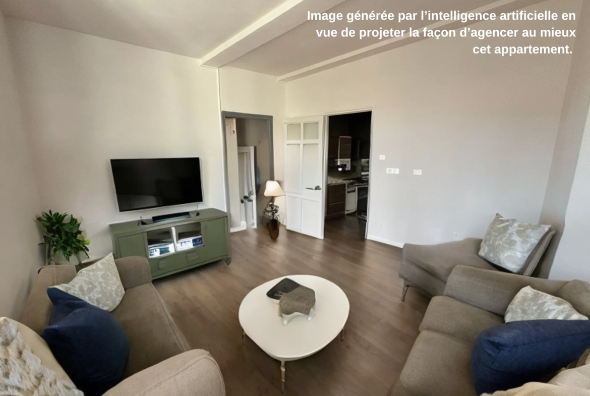 À vendre : Appartement avec grenier aménageable à Vaison-la-Romaine 