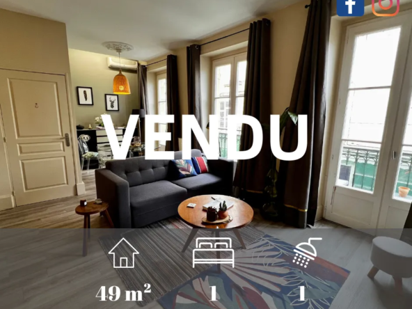 Appartement T2 de charme à Brive-La-Gaillarde