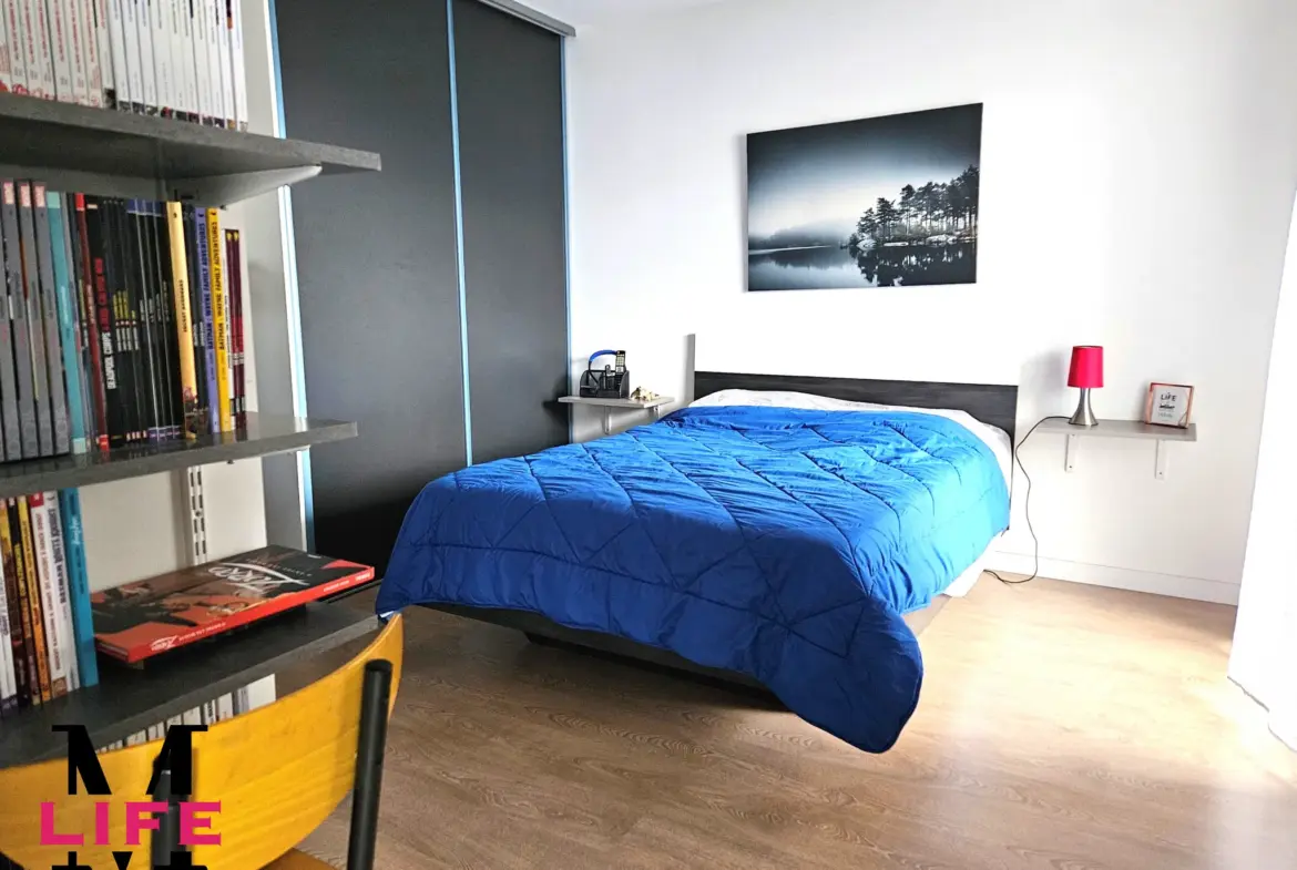 À vendre : T2 moderne à Saint Priest avec terrasse 