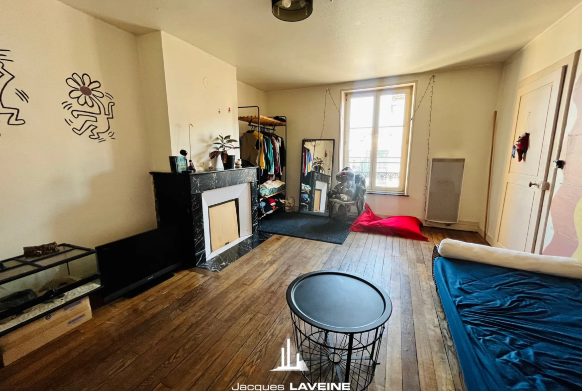 À vendre : Appartement 2 pièces de 47m² à Nancy, secteur Poincaré 