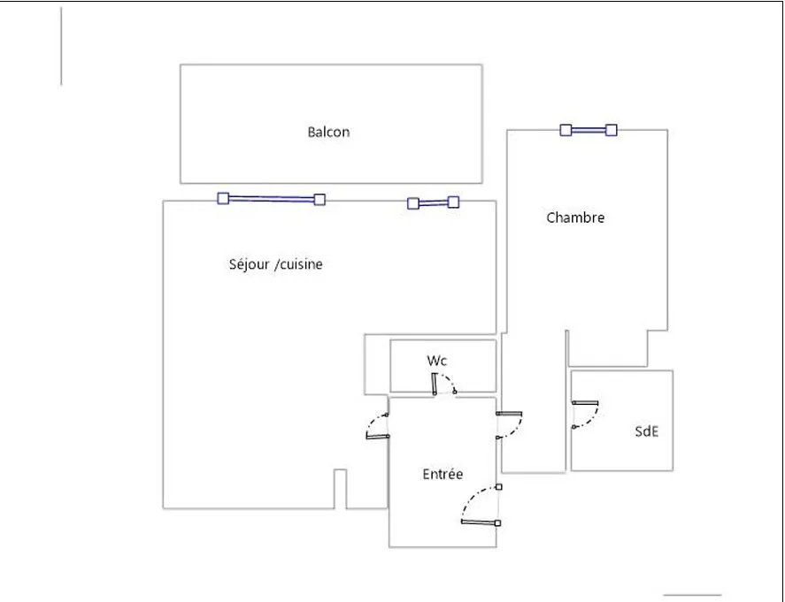 Vente Appartement T2 44,80 m² à Monteux en exclusivité 