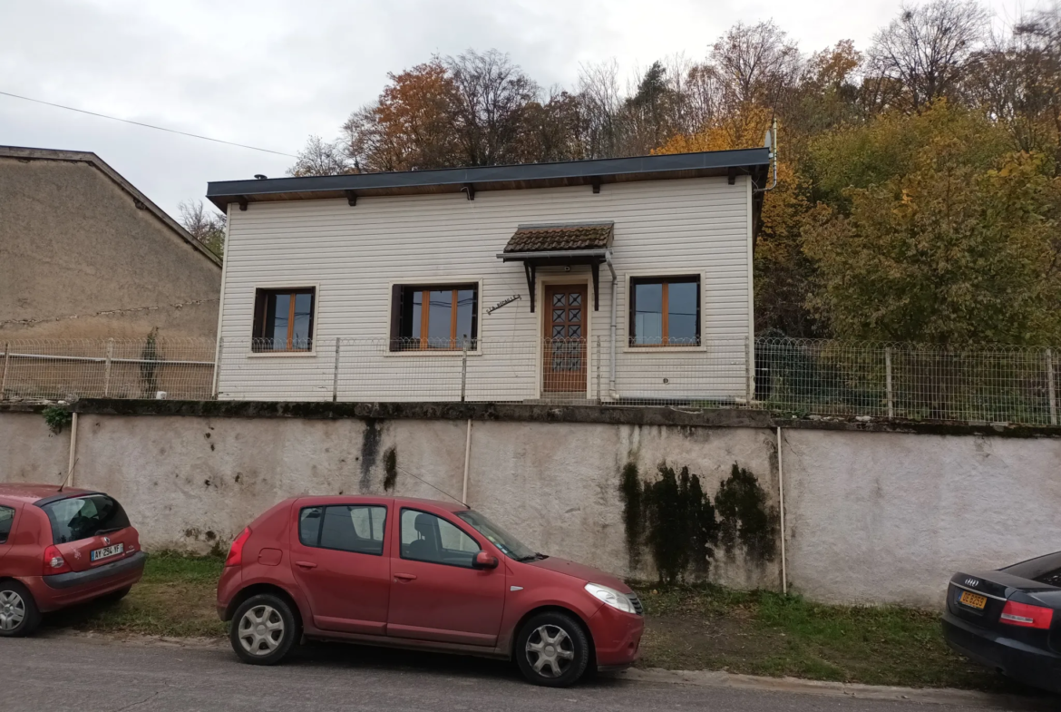 Maison T3 de plain pied avec jardin et garage à Vaucouleurs 