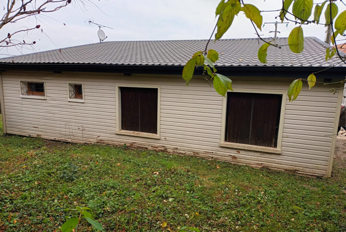 Maison T3 de plain pied avec jardin et garage à Vaucouleurs 