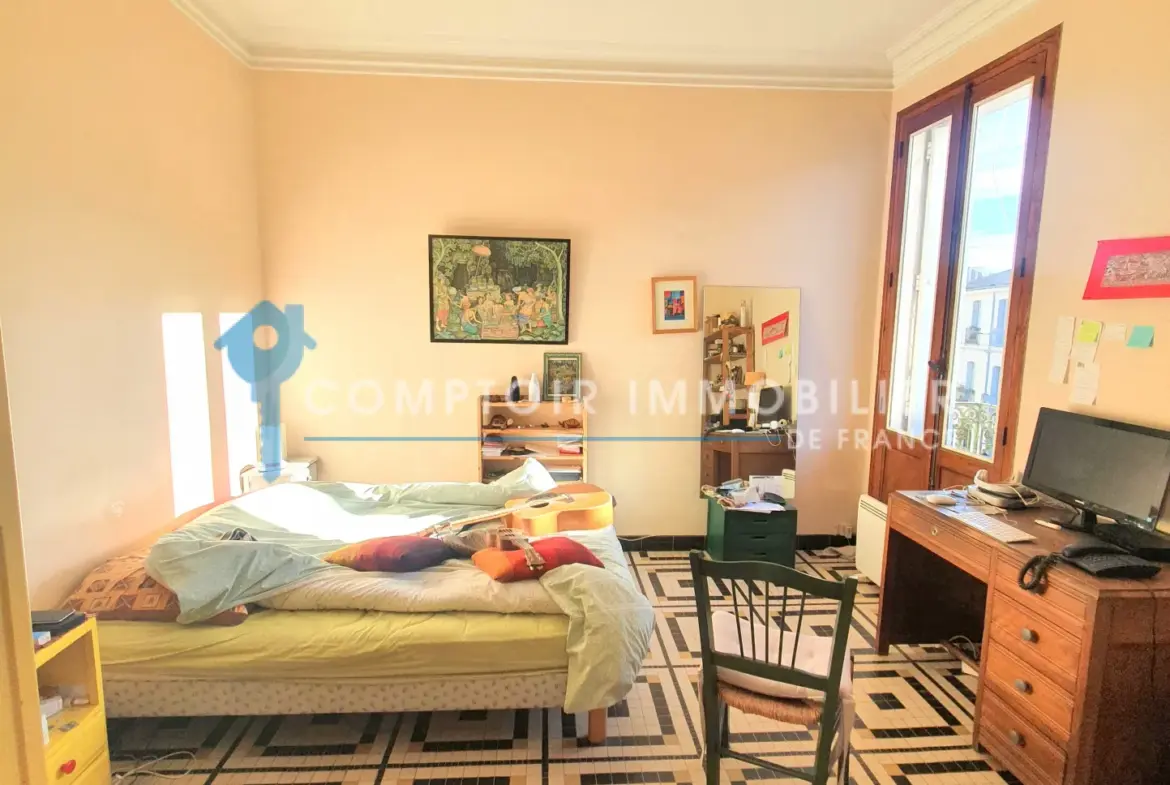 À vendre : Appartement F2 de 43m² avec balcon à Montpellier Beaux-Arts 