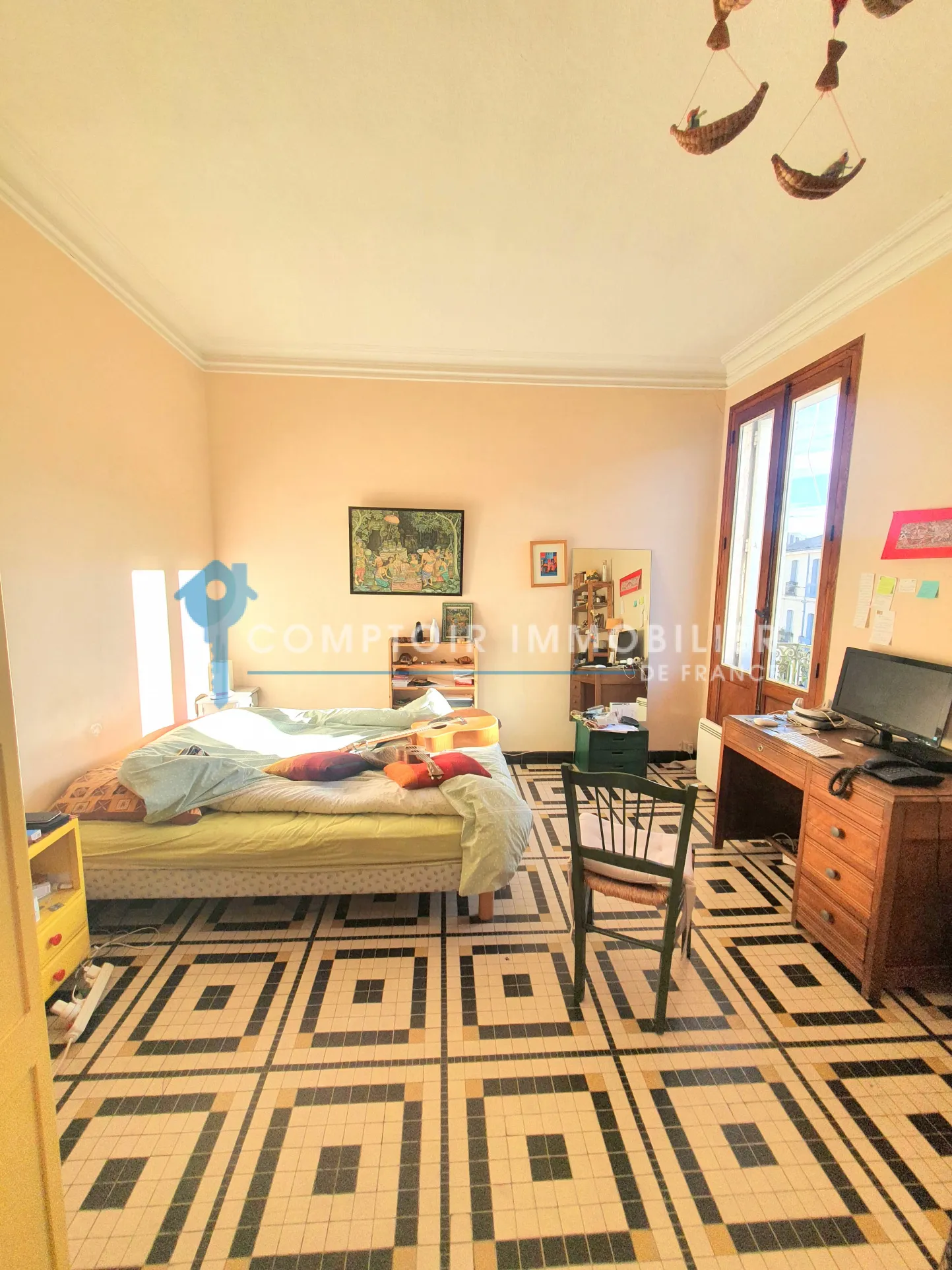 À vendre : Appartement F2 de 43m² avec balcon à Montpellier Beaux-Arts 