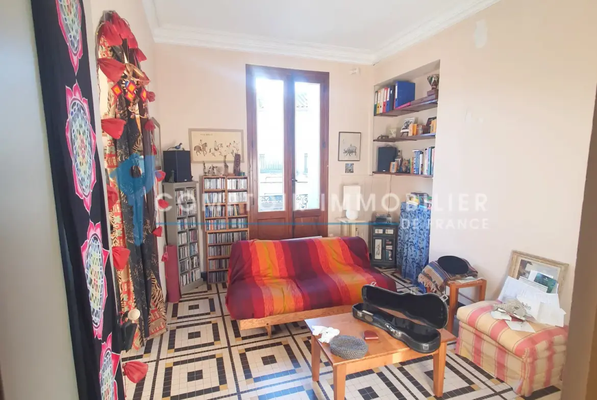 À vendre : Appartement F2 de 43m² avec balcon à Montpellier Beaux-Arts 