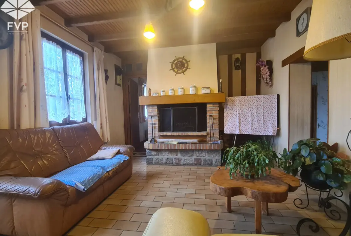 À vendre : Maison normande 71 m² proche de Bacqueville-en-Caux avec terrain de 690 m² 