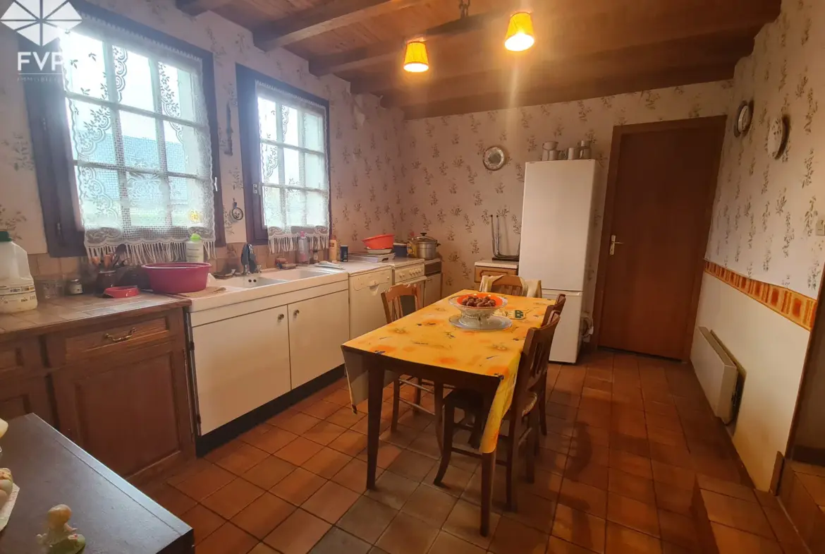 À vendre : Maison normande 71 m² proche de Bacqueville-en-Caux avec terrain de 690 m² 