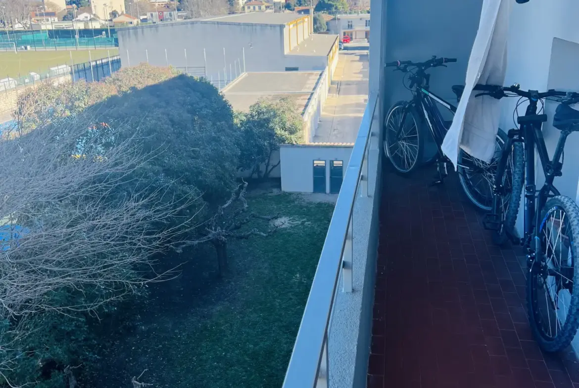 Appartement T2 à vendre à Lunel avec de nombreux parkings 