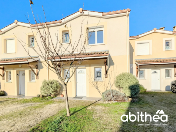 Maison mitoyenne récente de 80 m² à Libourne, vue sur vignes