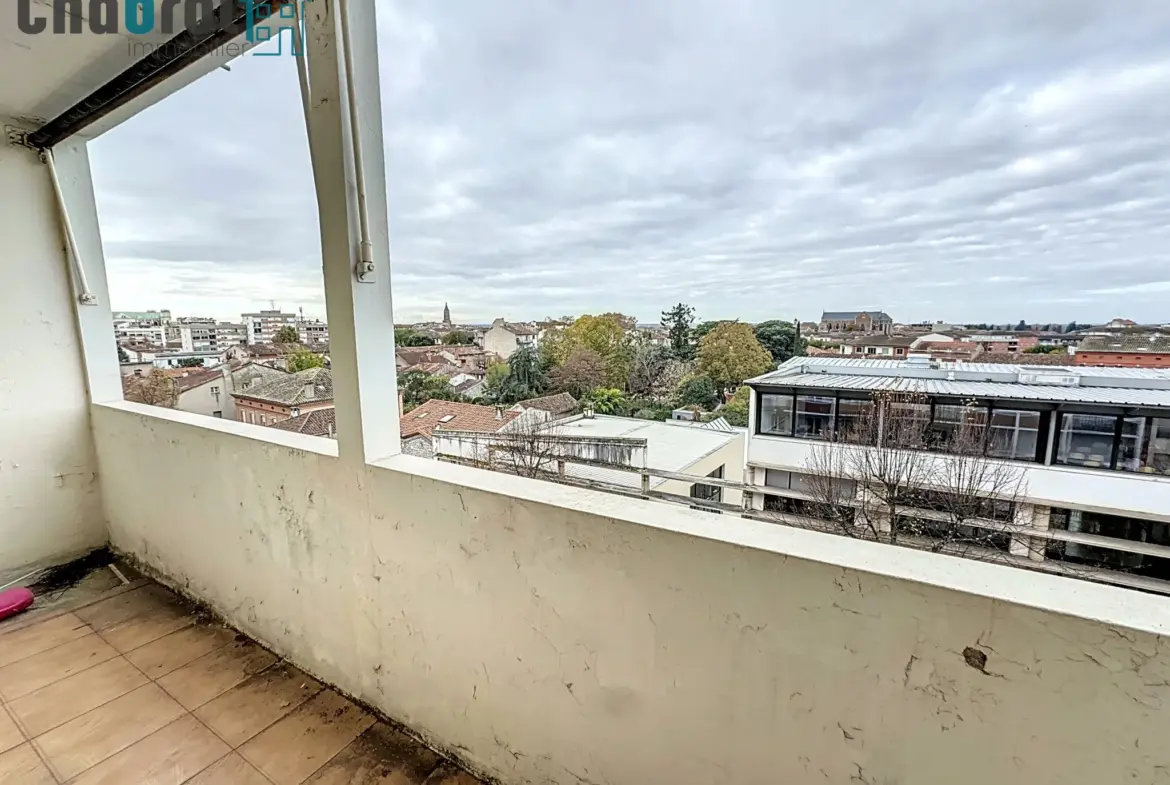 Appartement T3 avec vue dégagée à Montauban 