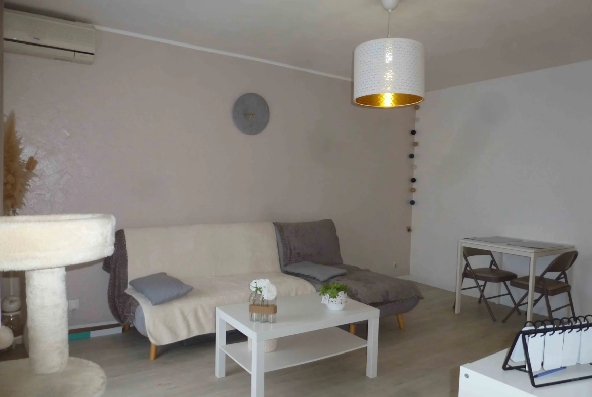 Appartement T2 lumineux de 38m² avec balcon à Port la Nouvelle 