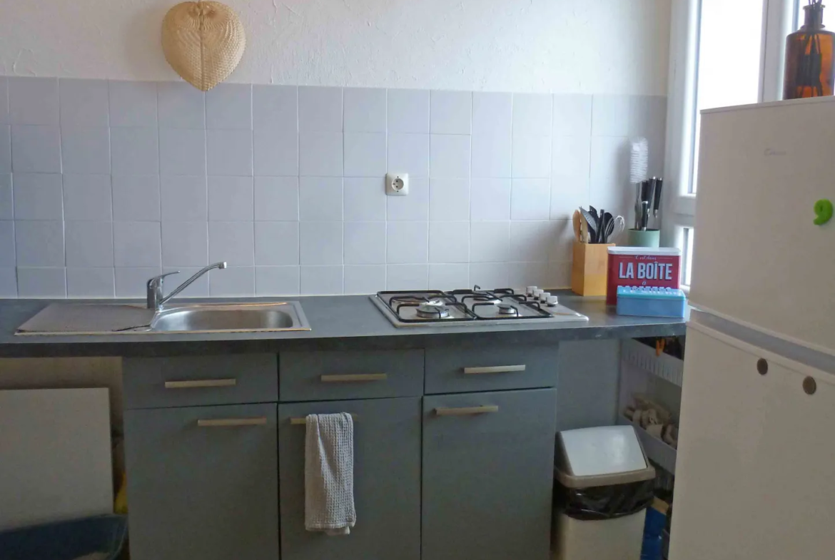 Appartement T2 lumineux de 38m² avec balcon à Port la Nouvelle 