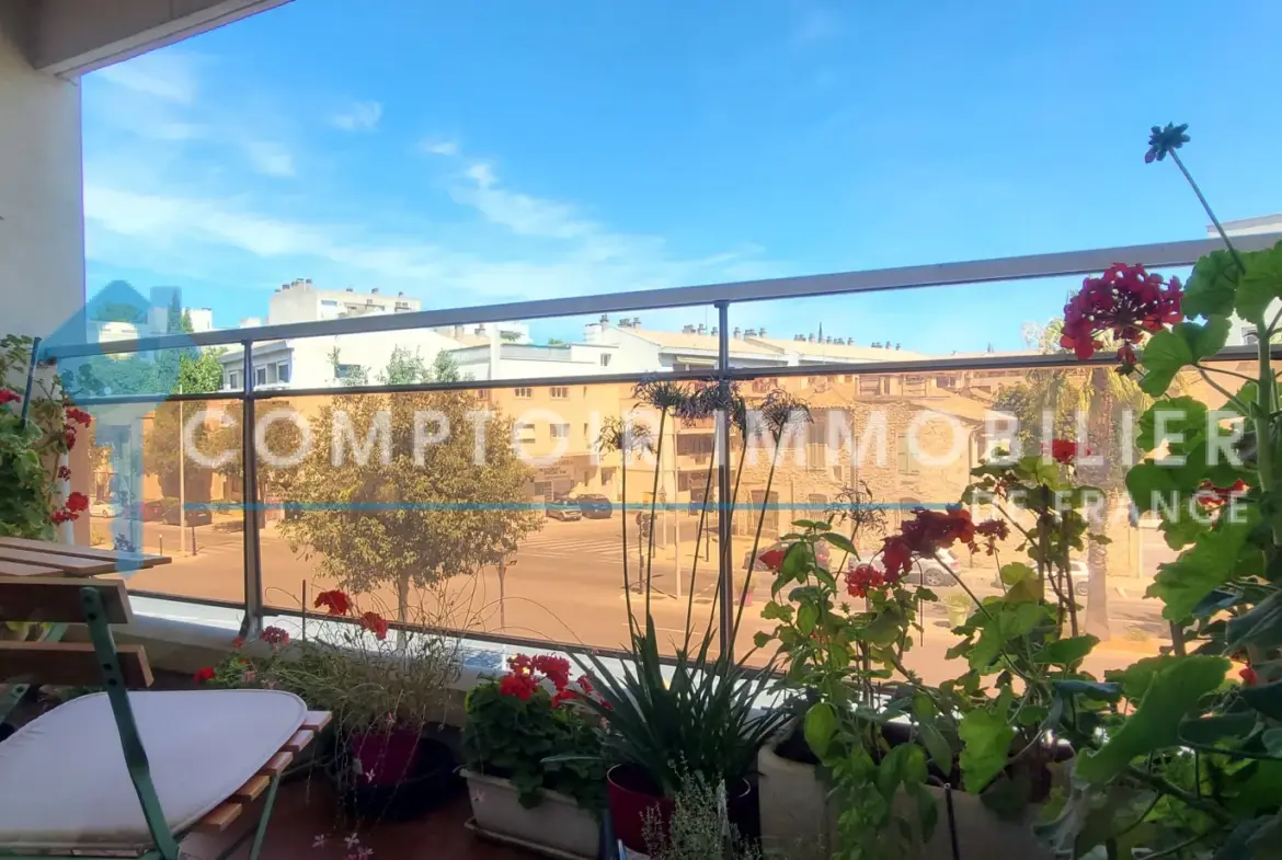 À vendre : Appartement T3 à Nîmes proche des Jardins de la Fontaine 