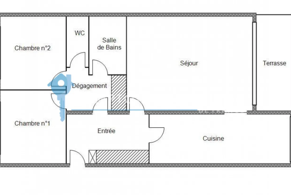 À vendre : Appartement T3 à Nîmes proche des Jardins de la Fontaine 