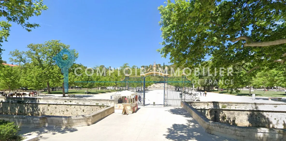 À vendre : Appartement T3 à Nîmes proche des Jardins de la Fontaine 