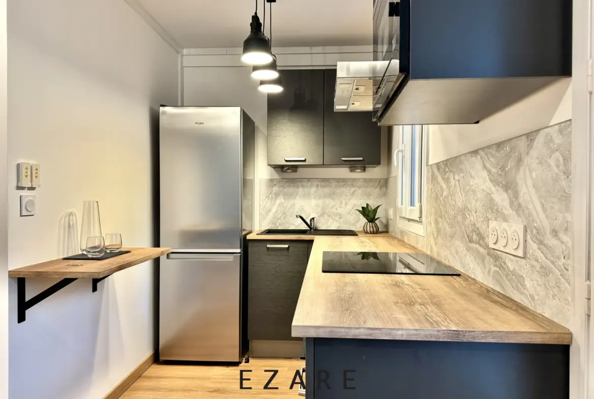 Appartement rénové Montchapet à Dijon - T3 en rez-de-chaussée 