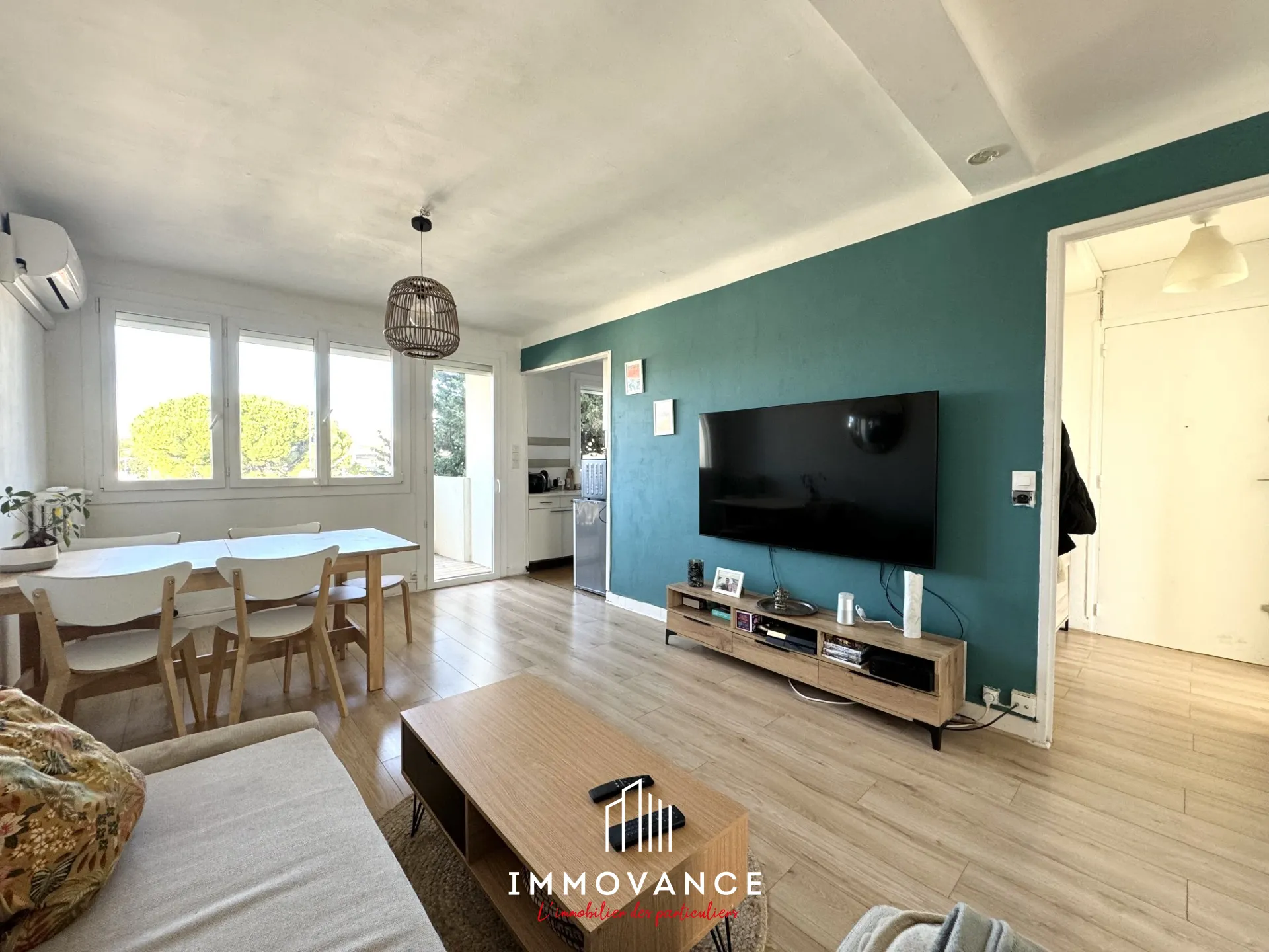 Montpellier - Appartement 3 pièces de 51 m² avec balcon et parking 