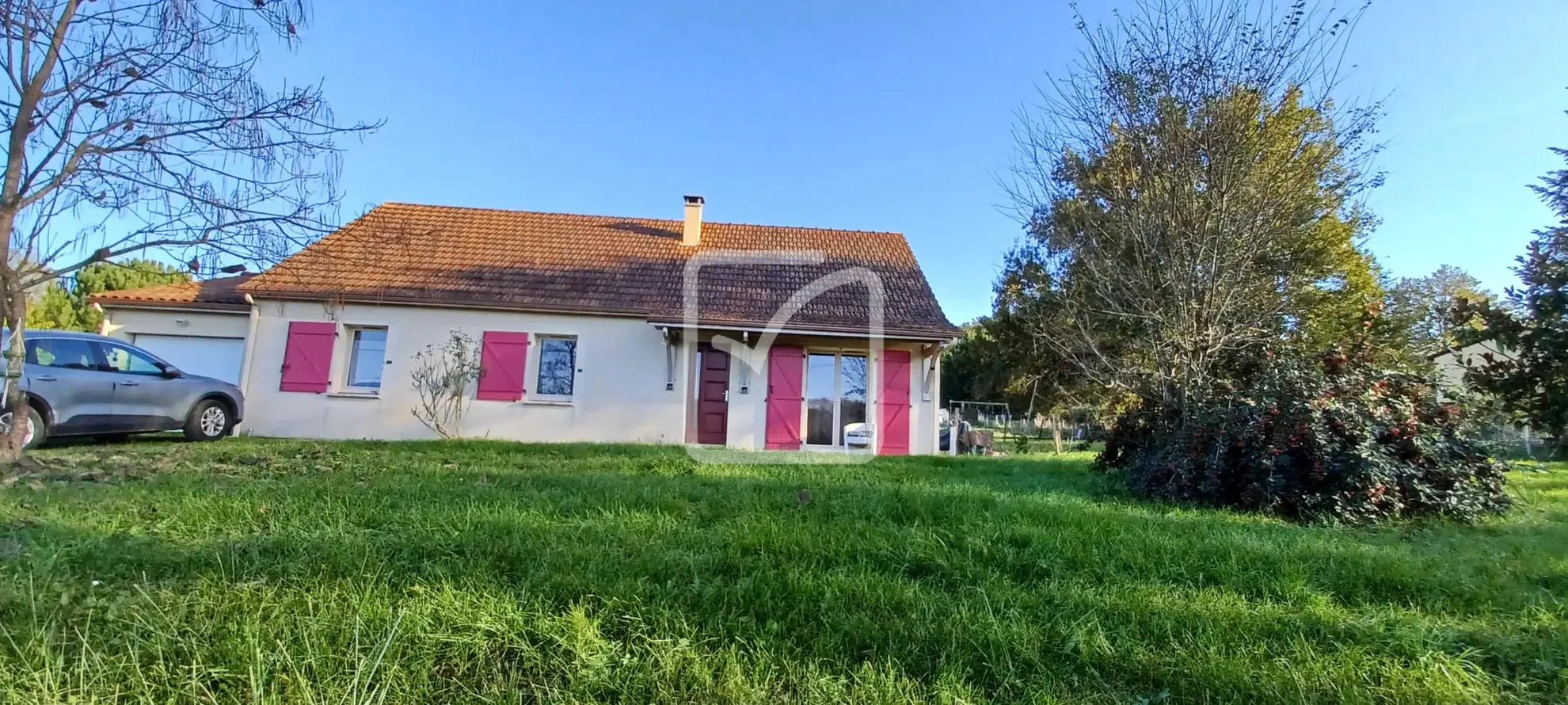 Maison de plain-pied de 91 m² avec 3 chambres et garage à Payrignac 