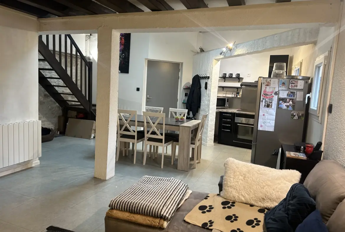 À vendre : Appartement duplex de 54 m² à Auneaubleurysaintsymphorien 