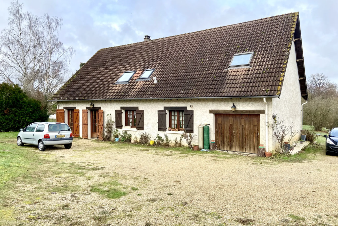 Maison de campagne unique à Massay avec jardin spacieux 