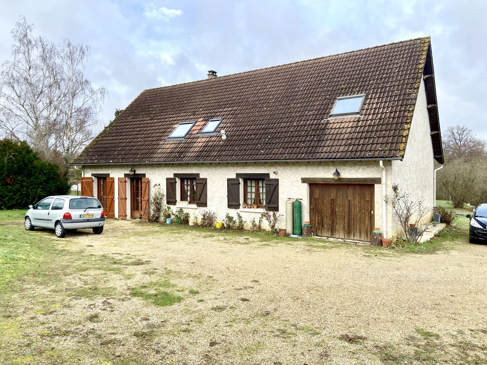 Maison de campagne unique à Massay avec jardin spacieux 